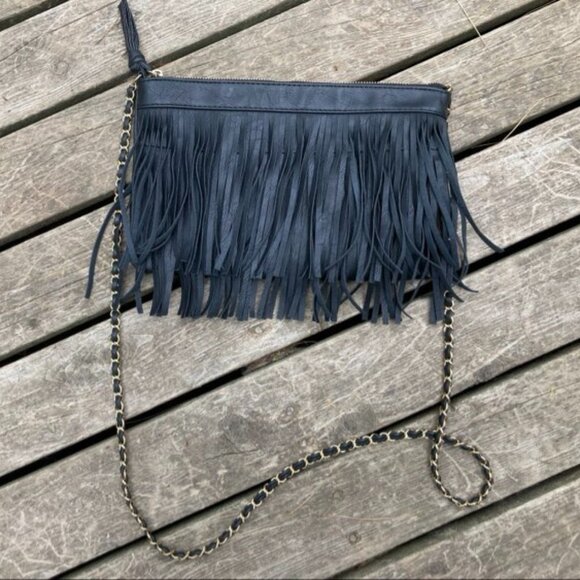 Stila Fringe Purse - Picture 1 of 6